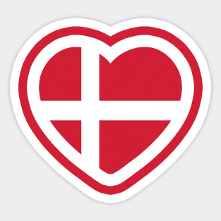 I Love Denmark! Sticker